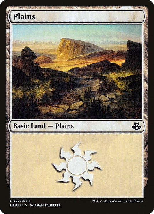 Image for Plains (032) (32) (Duel Decks: Elspeth vs. Kiora) - Magic: The Gathering