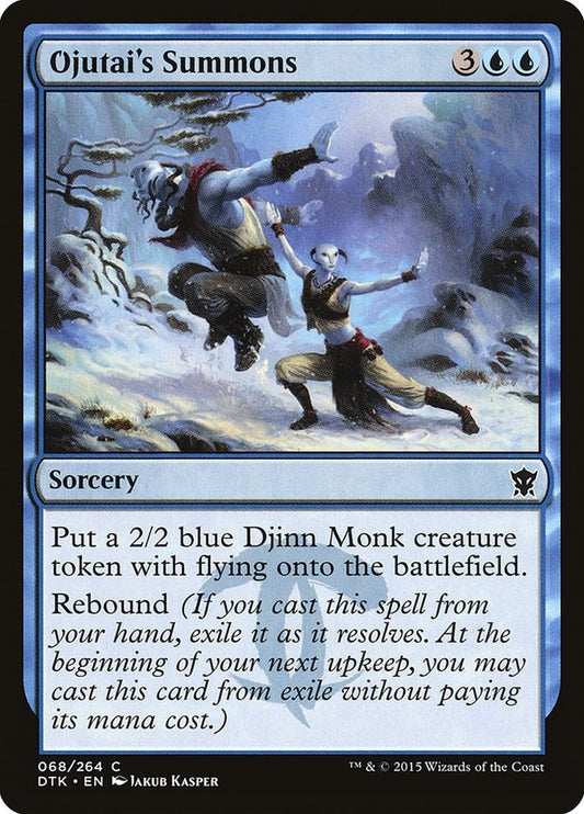 Image for Ojutai's Summons (68) (Dragons of Tarkir) - Magic: The Gathering