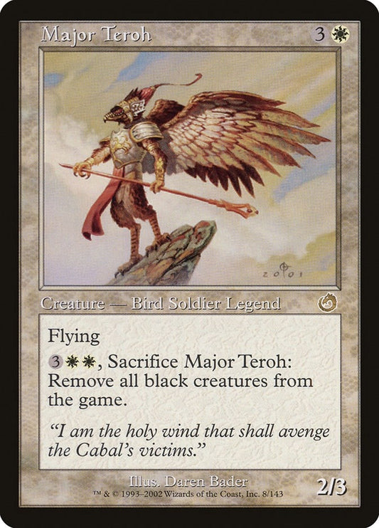 Image for Major Teroh (8) (Torment) - Magic: The Gathering