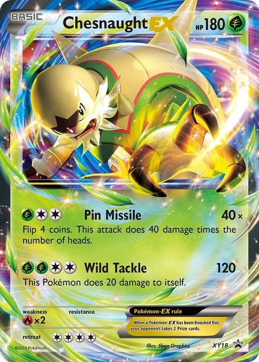 Image for Chesnaught EX - XY18 (XY18) (XY Promos) - Pokemon