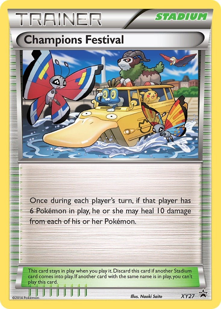 Image for Champions Festival - XY27 (2014) (XY27) (XY Promos) - Pokemon