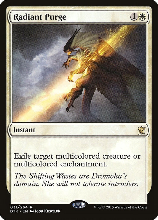 Image for Radiant Purge (31) (Dragons of Tarkir) - Magic: The Gathering