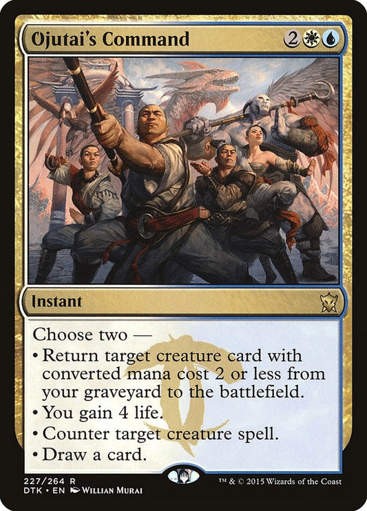 Image for Ojutai's Command (227) (Dragons of Tarkir) - Magic: The Gathering