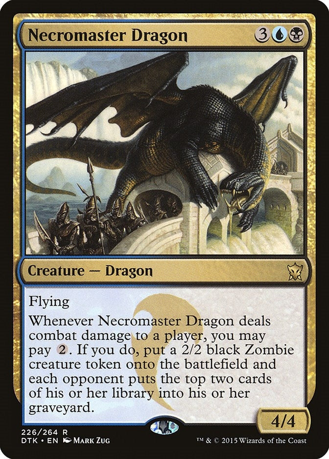 Image for Necromaster Dragon (226) (Dragons of Tarkir) - Magic: The Gathering