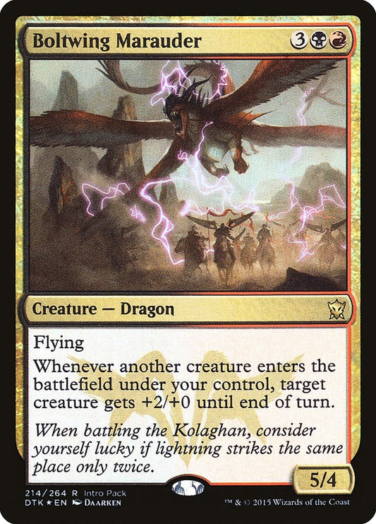 Image for Boltwing Marauder (214) (Unique and Miscellaneous Promos) - Magic: The Gathering