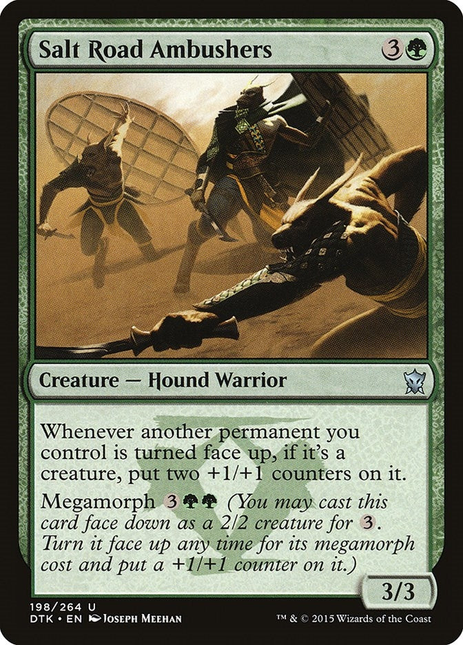 Image for Salt Road Ambushers (198) (Dragons of Tarkir) - Magic: The Gathering