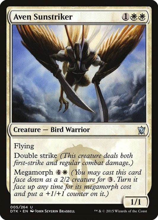 Image for Aven Sunstriker (5) (Dragons of Tarkir) - Magic: The Gathering