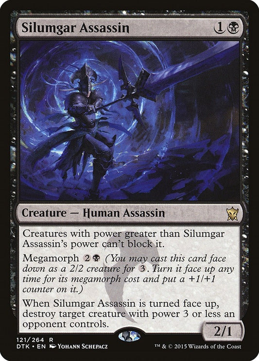 Image for Silumgar Assassin (121) (Dragons of Tarkir) - Magic: The Gathering