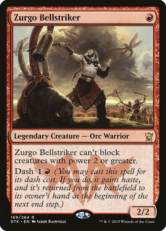 Image for Zurgo Bellstriker (169) (Dragons of Tarkir) - Magic: The Gathering