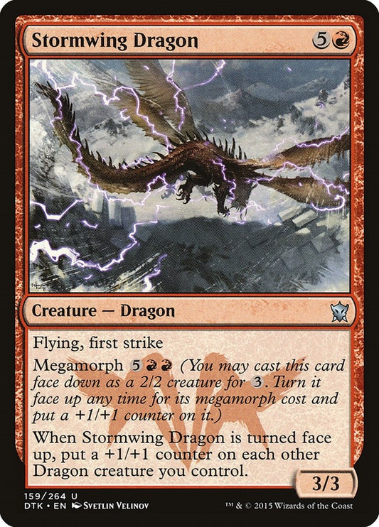 Image for Stormwing Dragon (159) (Dragons of Tarkir) - Magic: The Gathering