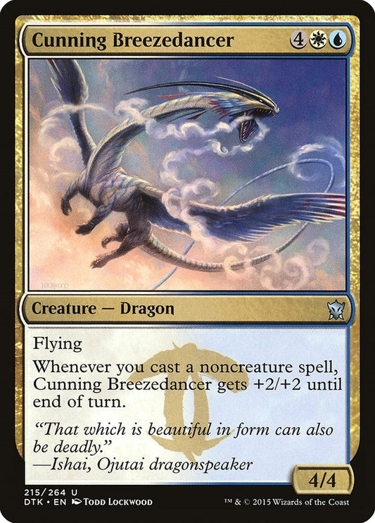 Image for Cunning Breezedancer (215) (Dragons of Tarkir) - Magic: The Gathering