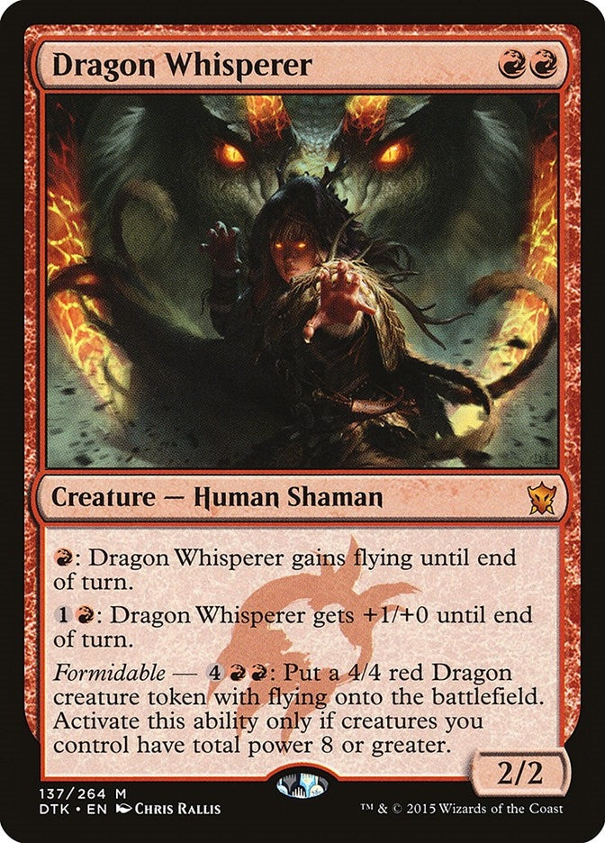Image for Dragon Whisperer (137) (Dragons of Tarkir) - Magic: The Gathering