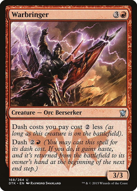Image for Warbringer (168) (Dragons of Tarkir) - Magic: The Gathering