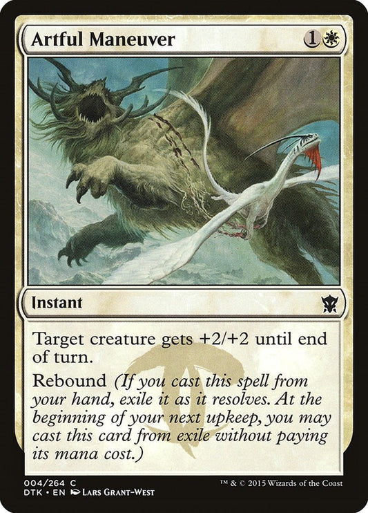 Image for Artful Maneuver (4) (Dragons of Tarkir) - Magic: The Gathering