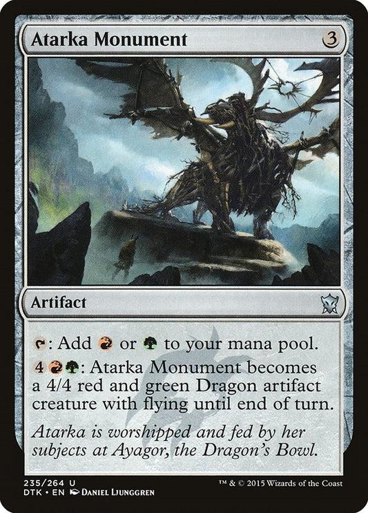 Image for Atarka Monument (235) (Dragons of Tarkir) - Magic: The Gathering