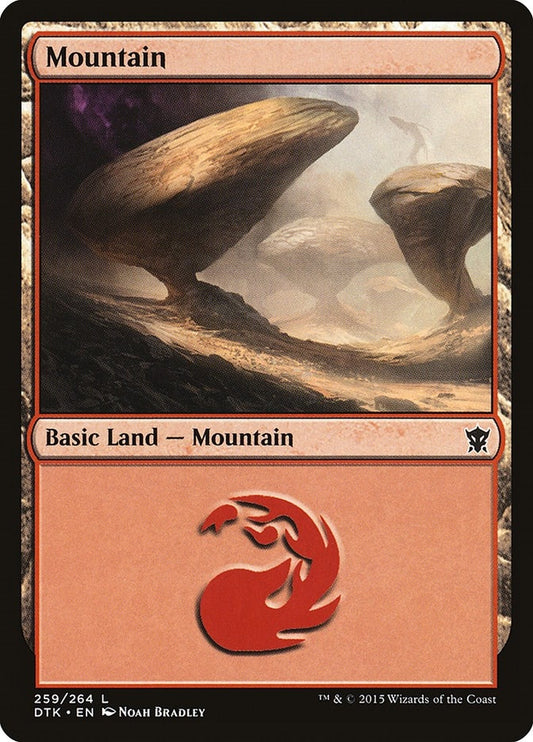 Image for Mountain (259) (259) (Dragons of Tarkir) - Magic: The Gathering