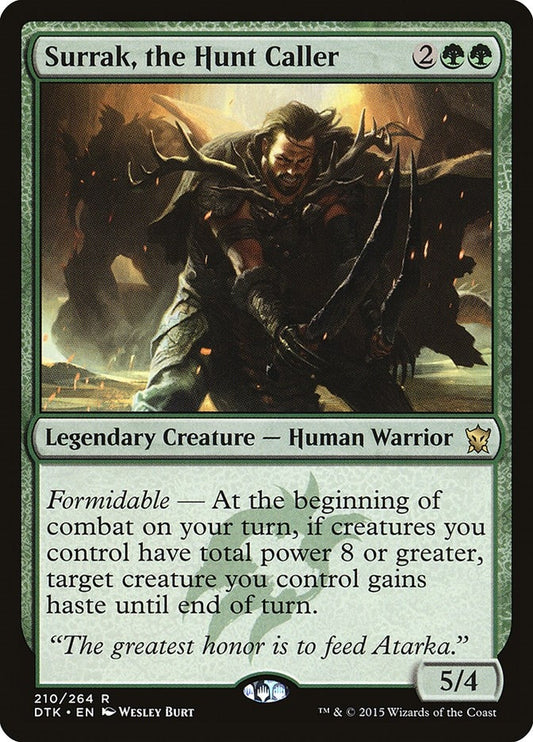 Image for Surrak, the Hunt Caller (210) (Dragons of Tarkir) - Magic: The Gathering