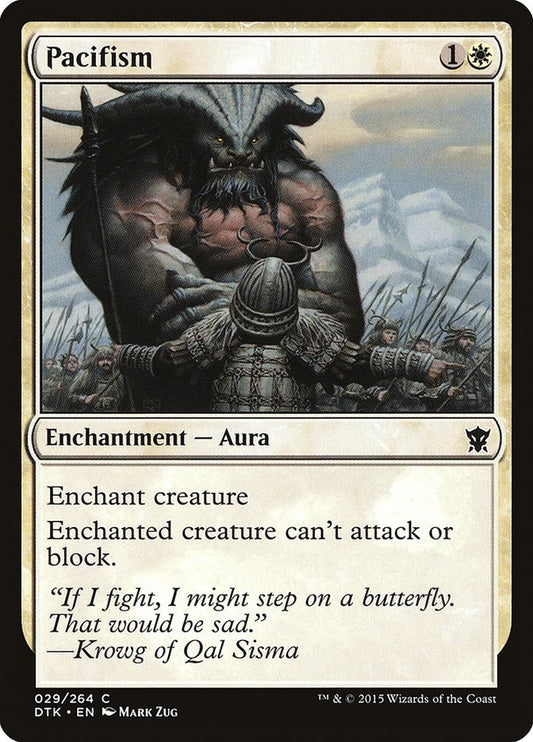 Image for Pacifism (29) (Dragons of Tarkir) - Magic: The Gathering