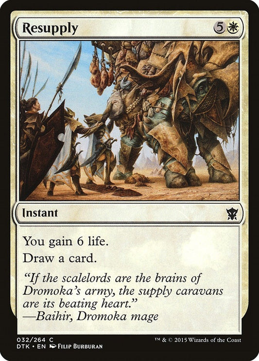 Image for Resupply (32) (Dragons of Tarkir) - Magic: The Gathering