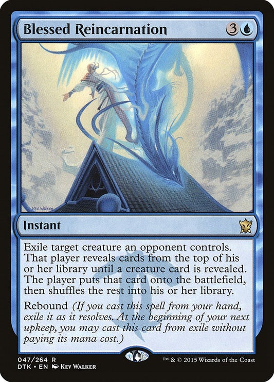 Image for Blessed Reincarnation (47) (Dragons of Tarkir) - Magic: The Gathering