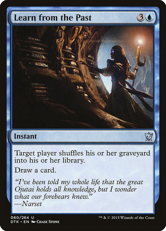 Image for Learn from the Past (60) (Dragons of Tarkir) - Magic: The Gathering