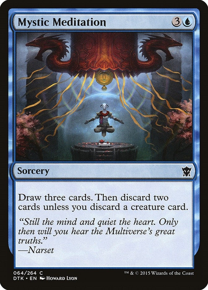 Image for Mystic Meditation (64) (Dragons of Tarkir) - Magic: The Gathering