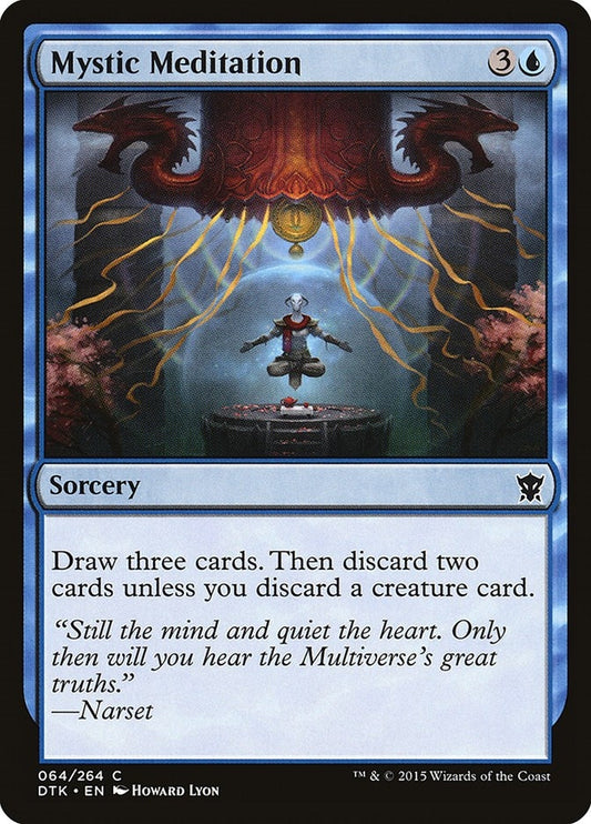 Image for Mystic Meditation (64) (Dragons of Tarkir) - Magic: The Gathering