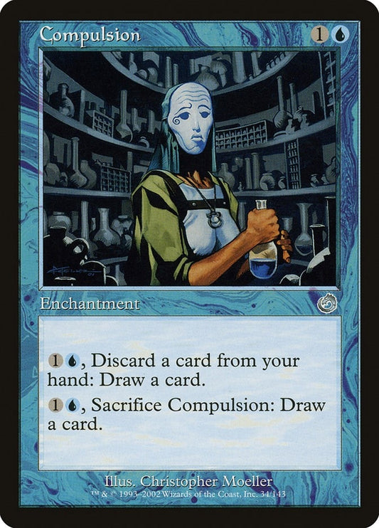 Image for Compulsion (34) (Torment) - Magic: The Gathering