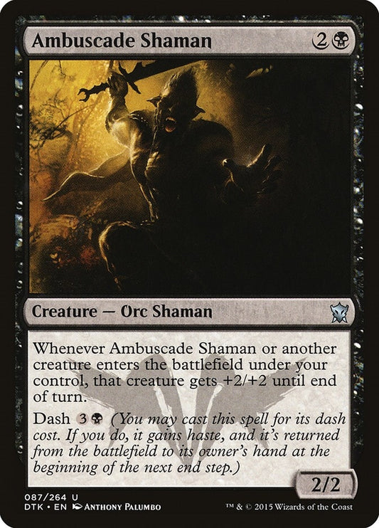 Image for Ambuscade Shaman (87) (Dragons of Tarkir) - Magic: The Gathering