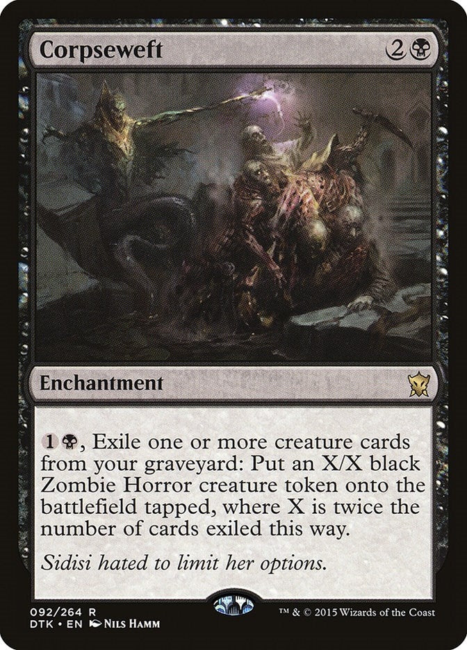 Image for Corpseweft (92) (Dragons of Tarkir) - Magic: The Gathering