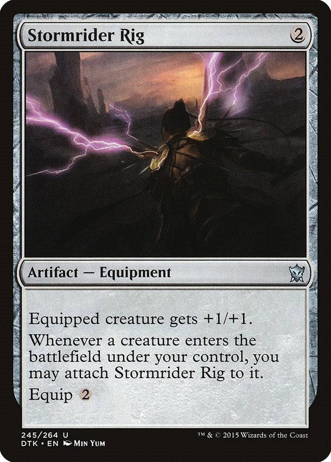 Image for Stormrider Rig (245) (Dragons of Tarkir) - Magic: The Gathering