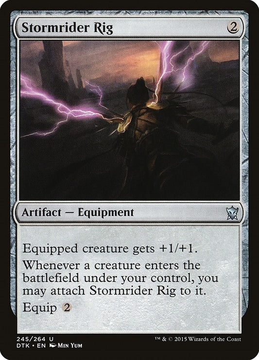 Image for Stormrider Rig (245) (Dragons of Tarkir) - Magic: The Gathering