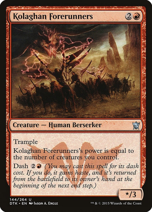 Image for Kolaghan Forerunners (144) (Dragons of Tarkir) - Magic: The Gathering