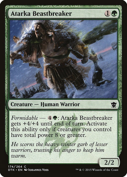 Image for Atarka Beastbreaker (174) (Dragons of Tarkir) - Magic: The Gathering