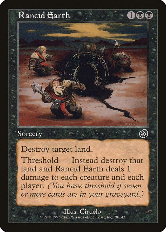 Image for Rancid Earth (78) (Torment) - Magic: The Gathering
