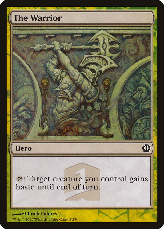 Image for The Warrior (1d) (Hero's Path Promos) - Magic: The Gathering