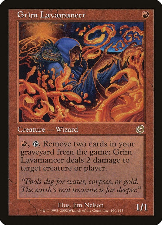 Image for Grim Lavamancer (100) (Torment) - Magic: The Gathering
