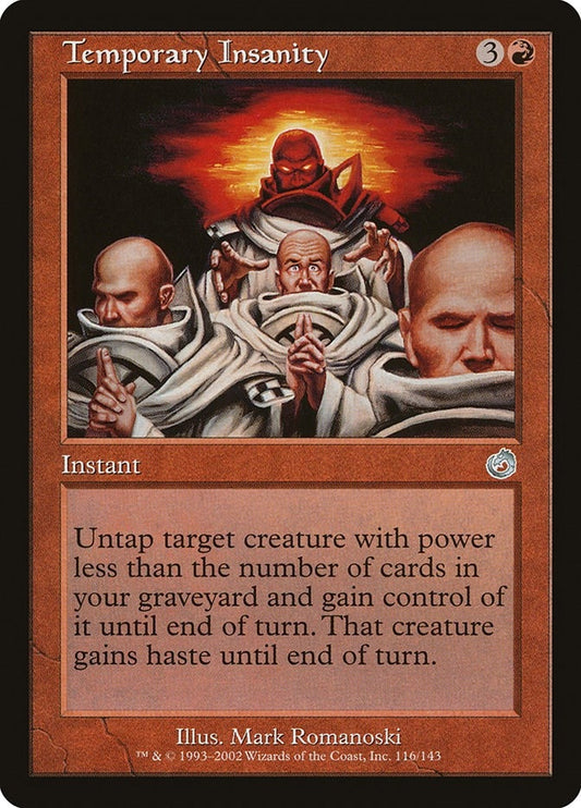 Image for Temporary Insanity (116) (Torment) - Magic: The Gathering