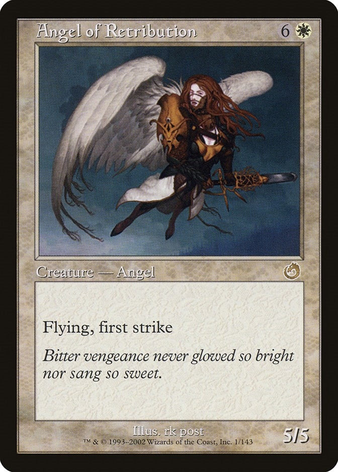 Image for Angel of Retribution (1) (Torment) - Magic: The Gathering