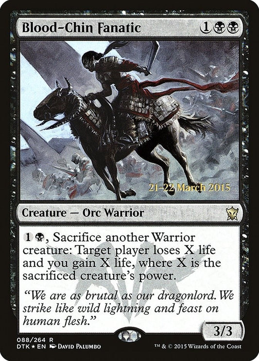 Image for Blood-Chin Fanatic (88) (Prerelease Cards) - Magic: The Gathering