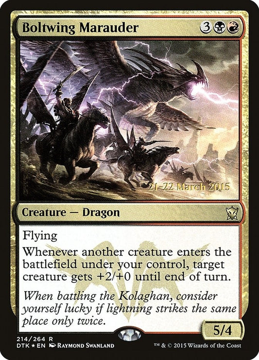 Image for Boltwing Marauder (214) (Prerelease Cards) - Magic: The Gathering