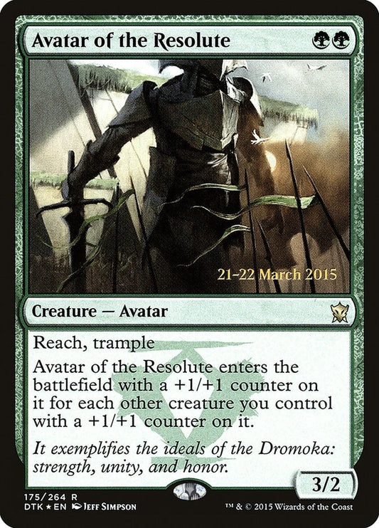 Image for Avatar of the Resolute (175) (Prerelease Cards) - Magic: The Gathering