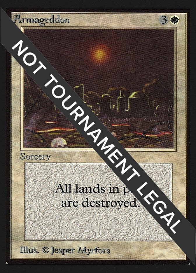 Image for Armageddon (IE) (International Edition) - Magic: The Gathering