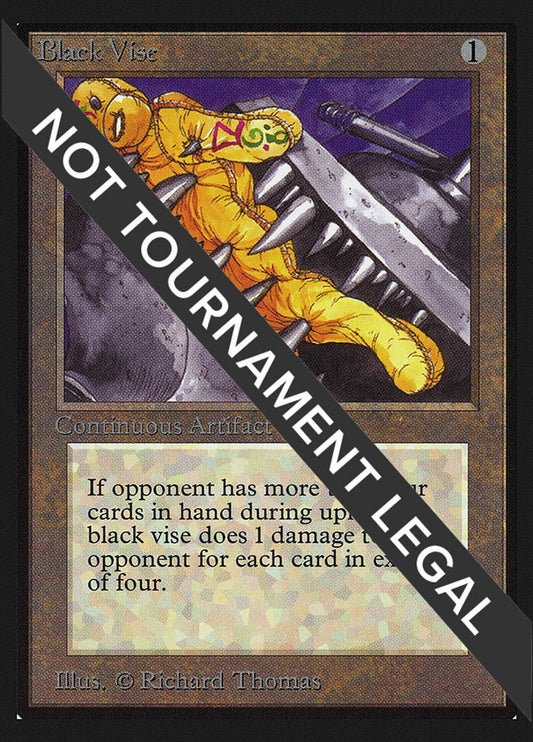 Image for Black Vise (IE) (International Edition) - Magic: The Gathering
