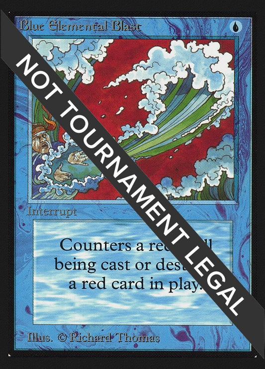 Image for Blue Elemental Blast (IE) (International Edition) - Magic: The Gathering