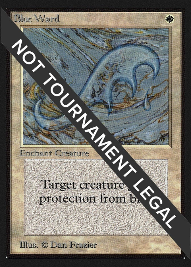 Image for Blue Ward (IE) (International Edition) - Magic: The Gathering
