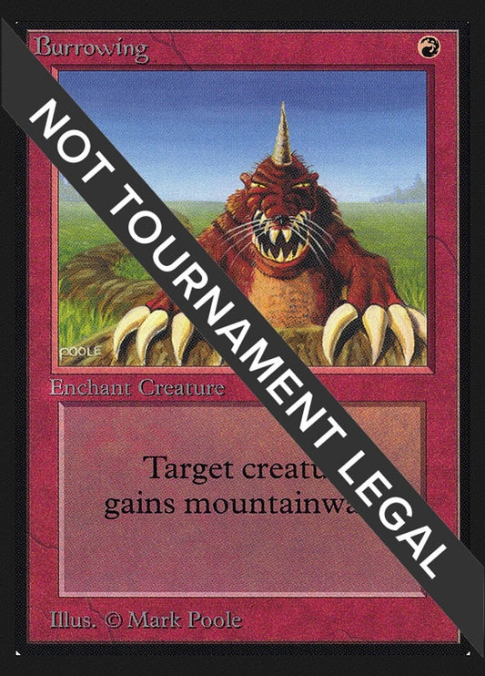 Image for Burrowing (IE) (International Edition) - Magic: The Gathering