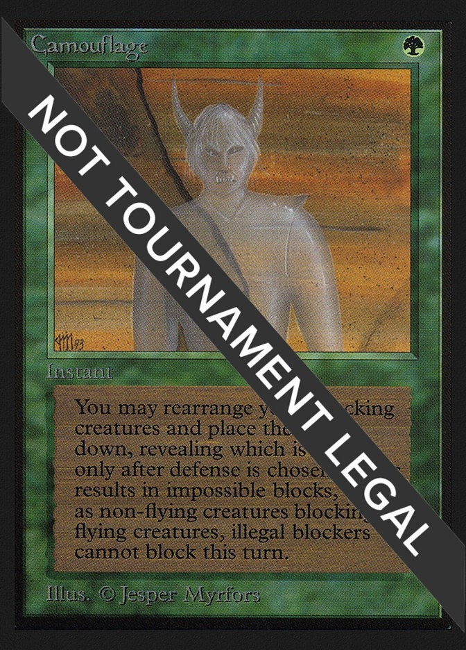 Image for Camouflage (IE) (International Edition) - Magic: The Gathering
