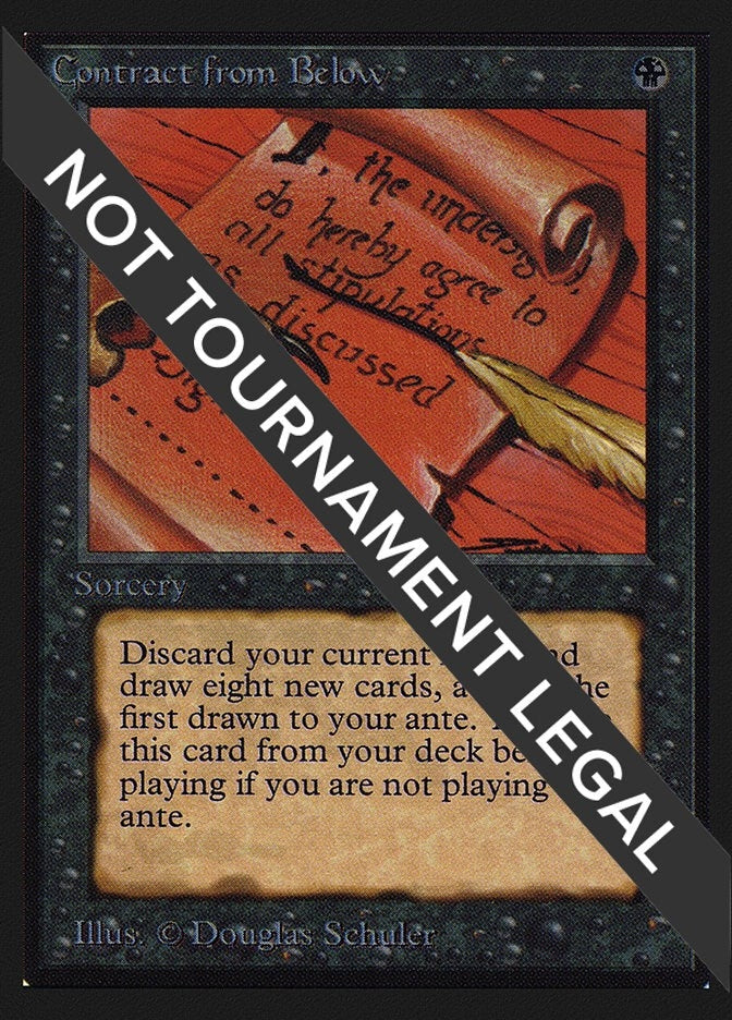 Image for Contract from Below (IE) (International Edition) - Magic: The Gathering