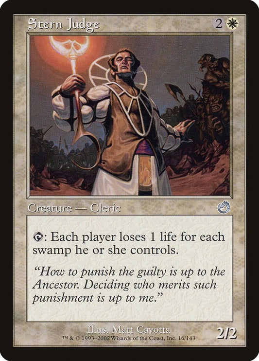 Image for Stern Judge (16) (Torment) - Magic: The Gathering